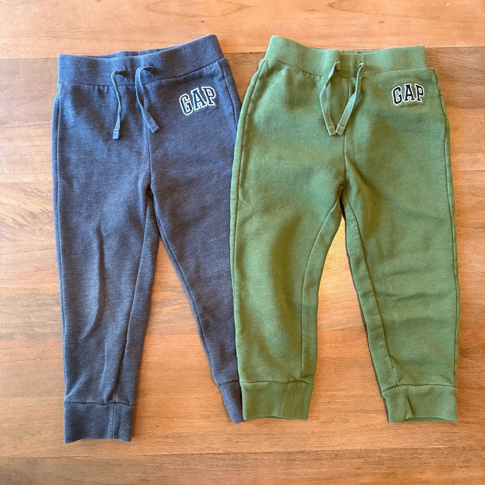 GAP Kids Sweatpants - Charcoal and Olive